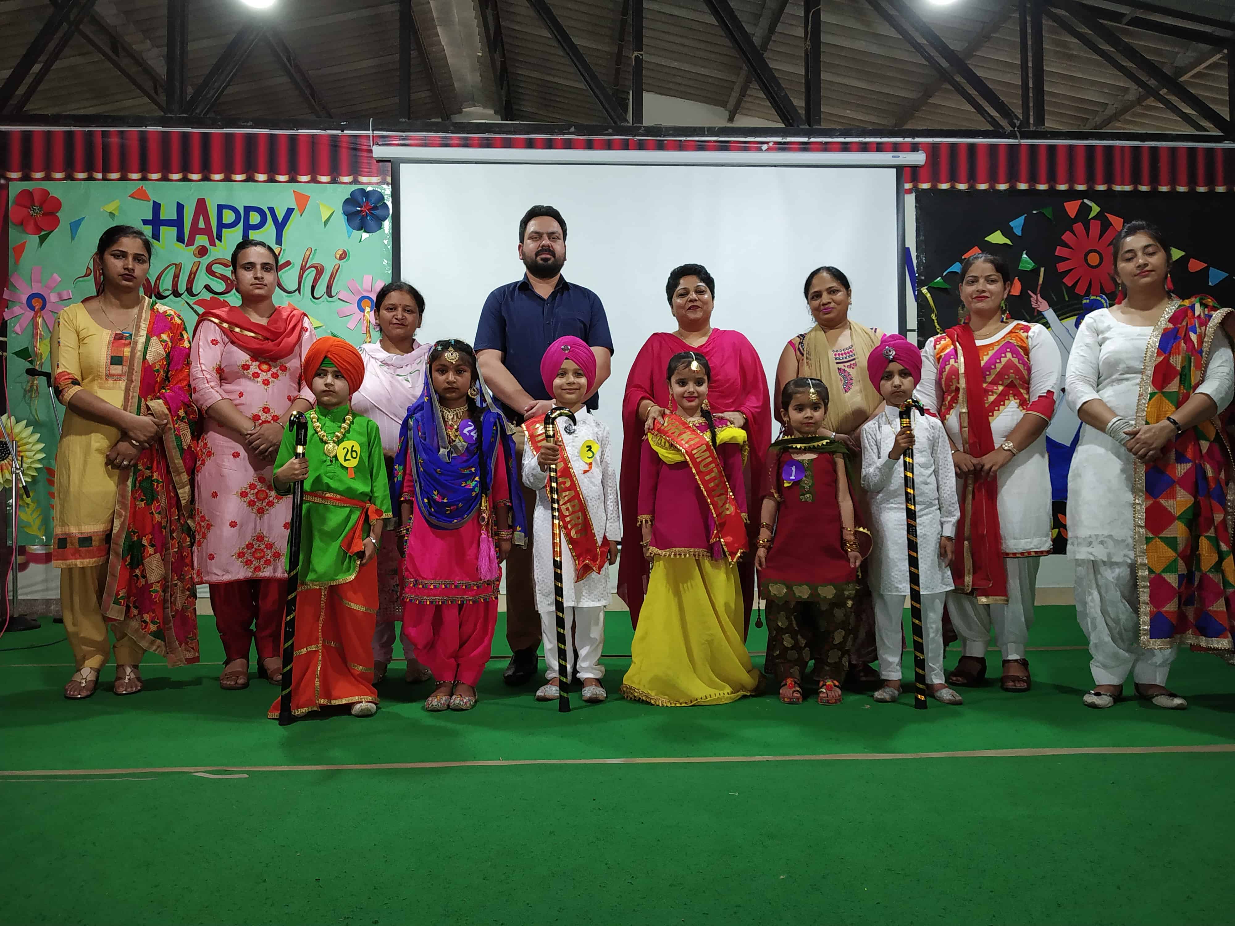 Nikki Muteyar Te Nikka Gabru Contest held as a part of Baisakhi Celebration